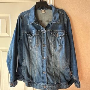 DULUTH TRADING CO JEANS JACKET